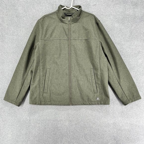 G.H. Bass & Co. Other - GH Bass & Co Jacket Men's‎ XL Dark Green Polyester winter fleece lining Coat